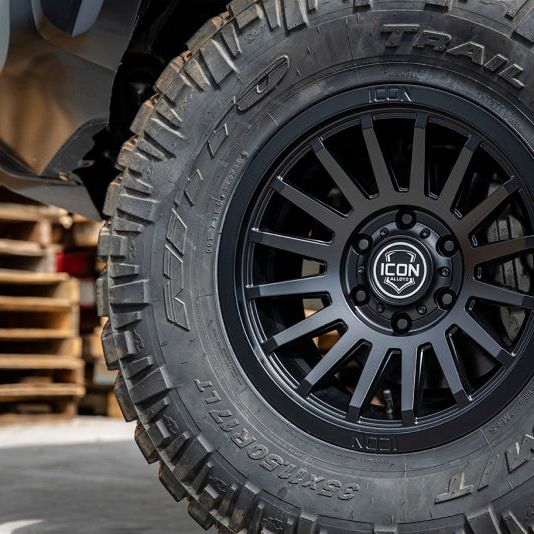 ICON 3617856547SB - ICO3617856547SB - ICON Recon SLX 17x8.5 5x4.5 0mm Offset 4.75in BS 71.5mm Bore Satin Black Wheel - Shipped in Europe - Tuningsupply.com