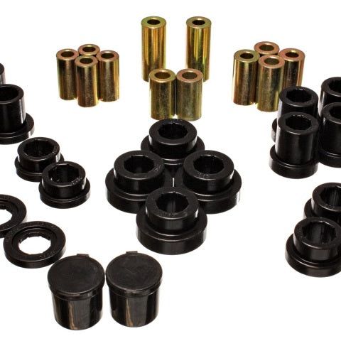 Energy Suspension 16.3121G - ENG16.3121G - Energy Suspension 00-09 Honda S2000 Black Rear End Control Arm Bushing Set - Shipped in Europe - Tuningsupply.com