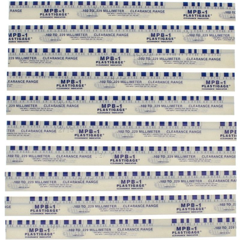 Clevite MPB1 - CLEMPB1 - Clevite Plastigage Blue Plastigage - 12 Pack - Shipped in Europe - Tuningsupply.com