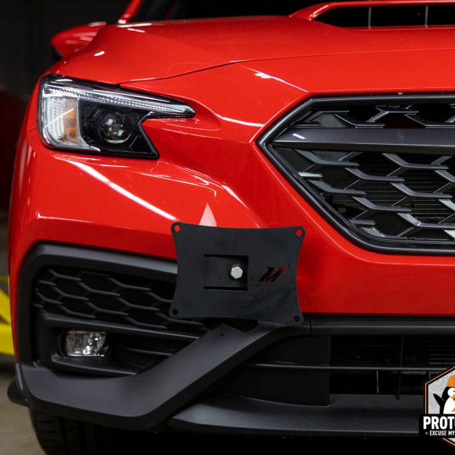 Mishimoto MMLP-WRX-22 - MISMMLP-WRX-22 - Mishimoto 2022+ Subaru WRX License Plate Relocation Kit - Shipped in Europe - Tuningsupply.com