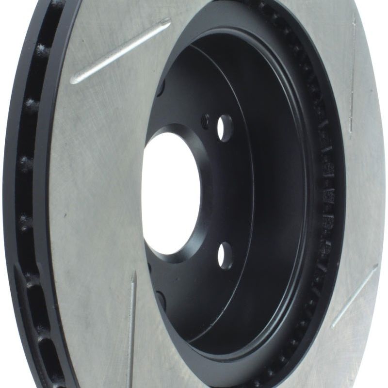Stoptech 126.44040SR - STO126.44040SR - StopTech Power Slot 86-92 Supra ALL Front Right SportStop Slotted Rotor - Shipped in Europe - Tuningsupply.com
