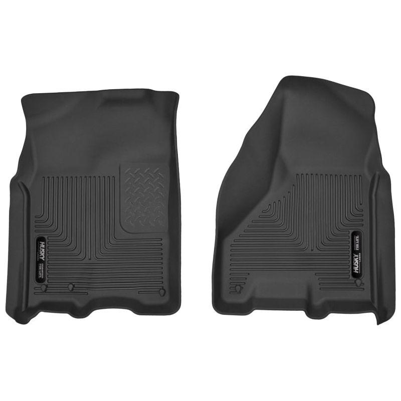 Husky Liners 53511 - HSL53511 - Husky Liners 12-13 Dodge Ram 1500/ 12 2500 & 3500 X-Act Contour Black Front Floor Liners - Shipped in Europe - Tuningsupply.com
