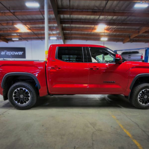 aFe 416-72T005-R - AFE416-72T005-R - aFe CONTROL 1.875 IN Leveling Kit 22-23 Toyota Tundra - Red - Shipped in Europe - Tuningsupply.com