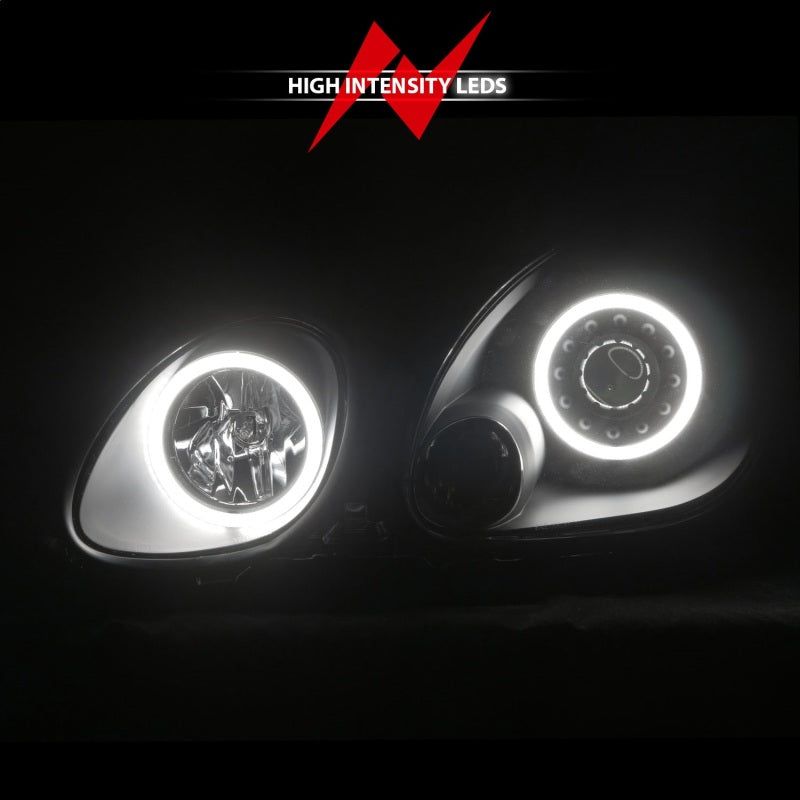 ANZO 121144 - ANZ121144 - ANZO 1998-2005 Lexus Gs300 Projector Headlights w/ Halo Black - Shipped in Europe - Tuningsupply.com