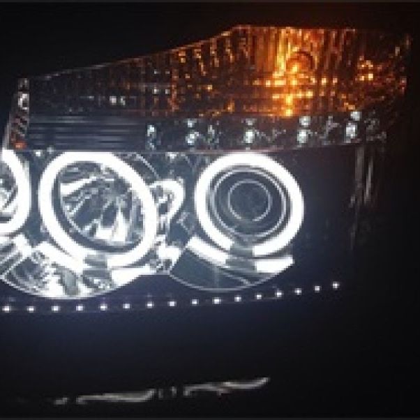 SPYDER 5030207 - SPY5030207 - Spyder Nissan Titan 04-14/Armada 04-07 Projector Headlights CCFL Halo LED Blk PRO-YD-NTI04-CCFL-BK - Shipped in Europe - Tuningsupply.com