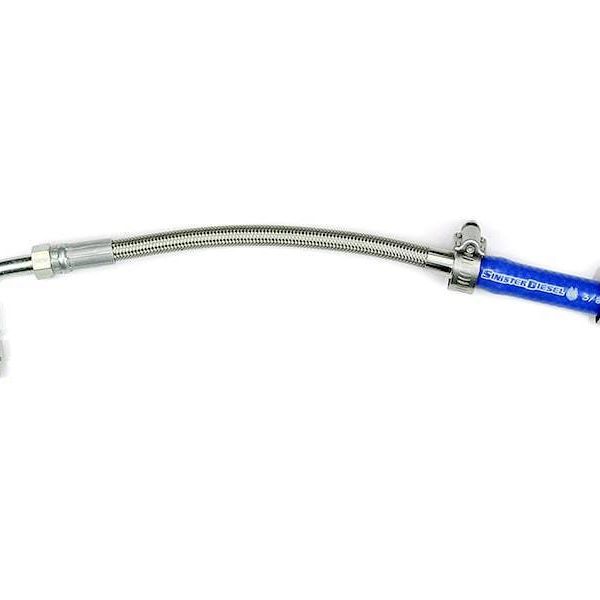 Sinister Diesel SD-TURB-COOL-6.7P - SINSD-TURB-COOL-6.7P - Sinister Diesel Turbo Coolant Feed Line for 2011-2016 Ford Powerstroke 6.7L - Shipped in Europe - Tuningsupply.com