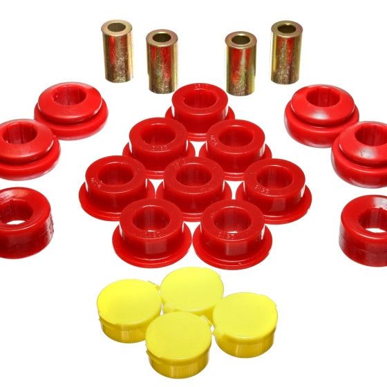 Energy Suspension 16.3117R - ENG16.3117R - Energy Suspension 02-04 Acura RSX (includes Type S) Red Rear Control Arm Bushing Set - Shipped in Europe - Tuningsupply.com