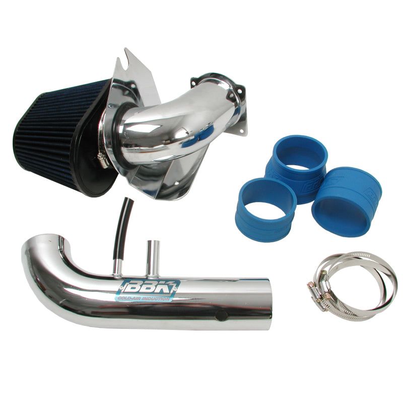 BBK 1718 - BBK1718 - BBK 96-04 Mustang 4.6 GT Cold Air Intake Kit - Chrome Finish - Shipped in Europe - Tuningsupply.com
