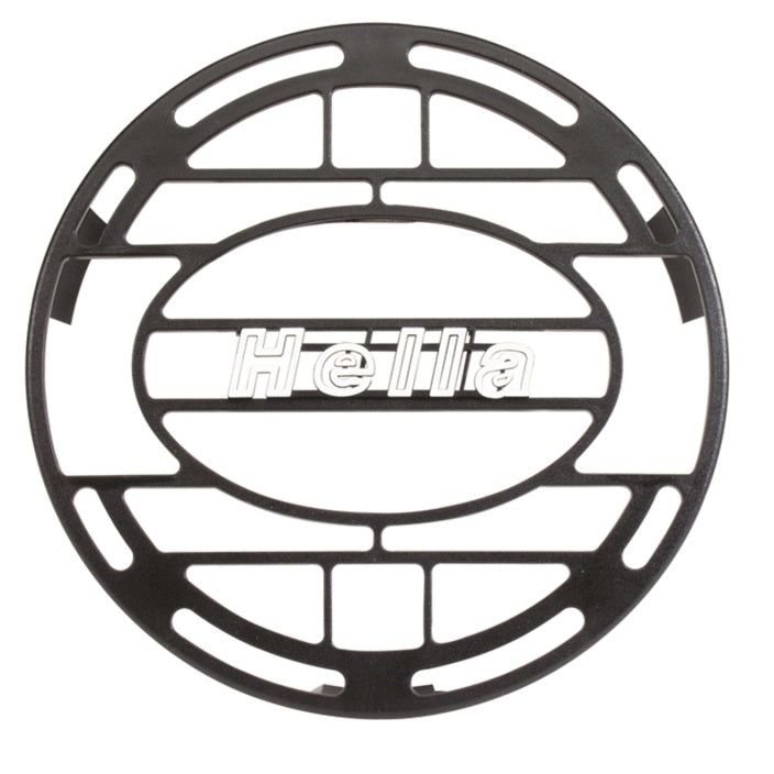 Hella LA148995001 - HELLA148995001 - Hella Stone Shield Round Plastic Black Hella Logo Light Cover - Shipped in Europe - Tuningsupply.com
