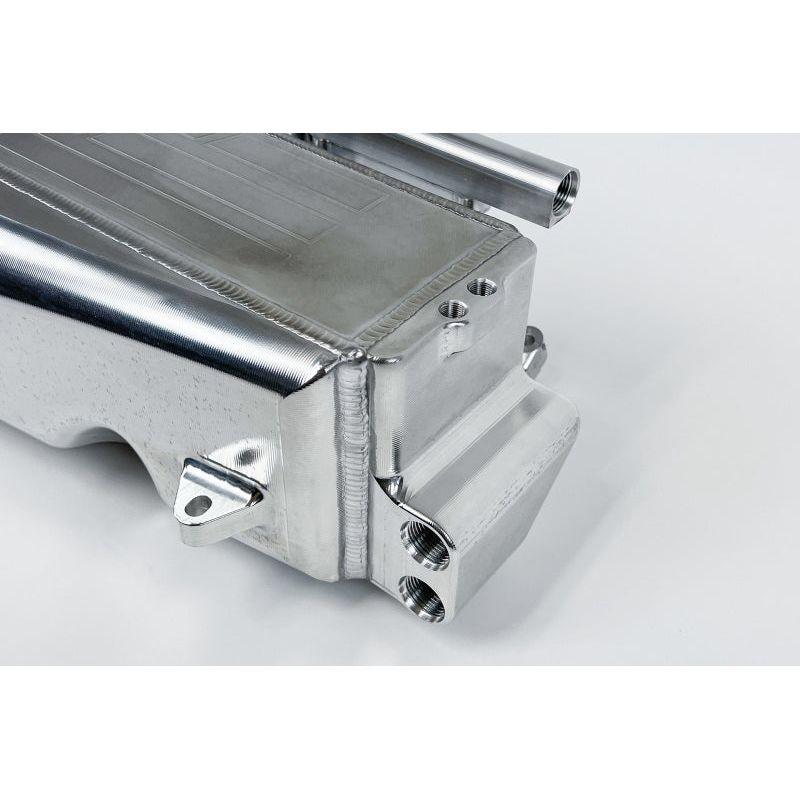 CSF 8400 - CSF8400 - CSF Gen 2 B58 Race X Charge-Air-Cooler Manifold - Raw Billet Aluminum Finish - Shipped in Europe - Tuningsupply.com