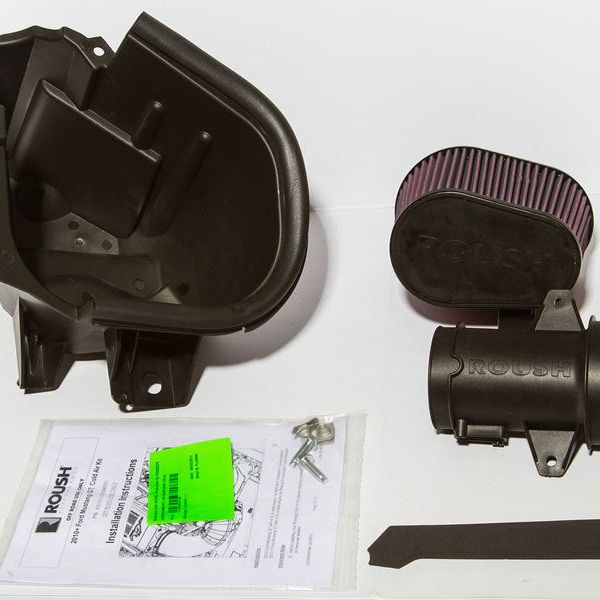 Roush 420131 - RSH420131 - Roush 2010-2014 Ford Mustang 4.6L/5.0L V8 Cold Air Intake Kit - Shipped in Europe - Tuningsupply.com