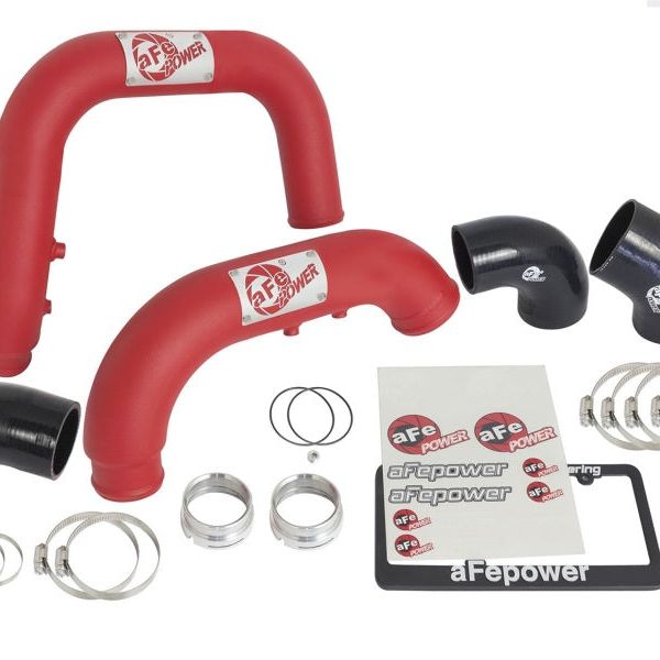 aFe 46-20264-R - AFE46-20264-R - aFe BladeRunner Red Intercooler Tubes Combo 2016 GM Colorado/Canyon I4-2.8L (td) - Shipped in Europe - Tuningsupply.com