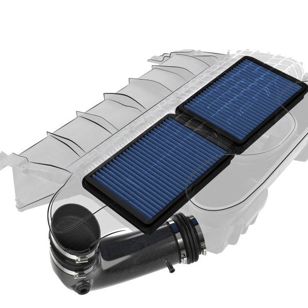 aFe 55-10014RC - AFE55-10014RC - aFe Super Stock Carbon Fiber Pro 5R Induction System 2021 RAM 1500 TRX V8-6.2L SC - Shipped in Europe - Tuningsupply.com