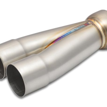 Vibrant 10356 - VIB10356 - Vibrant 2-1 SS Merge Collectors (2-1/4in Inlet Slipover ID 3in Outlet OD) - Sold Individually - Shipped in Europe - Tuningsupply.com