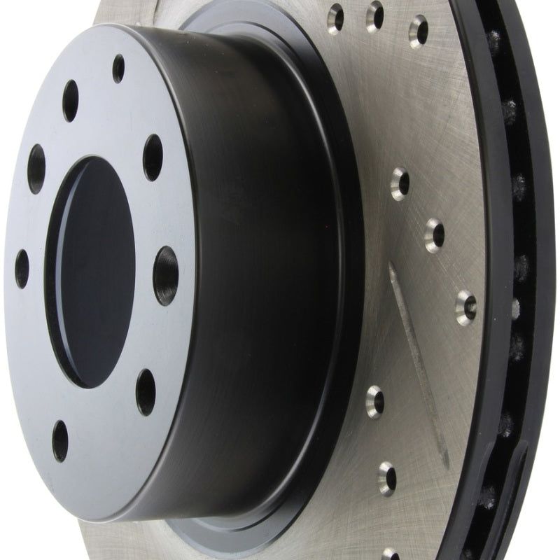 Stoptech 127.45051R - STO127.45051R - StopTech Slotted & Drilled Sport Brake Rotor - Shipped in Europe - Tuningsupply.com