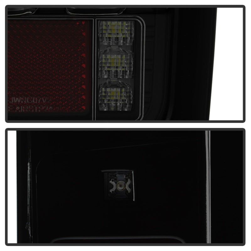 SPYDER 5084781 - SPY5084781 - Spyder 07-16 Jeep Wrangler Version 2 Light Bar LED Tail Lights - Smoke (ALT-YD-JWA07V2-LBLED-BSM) - Shipped in Europe - Tuningsupply.com