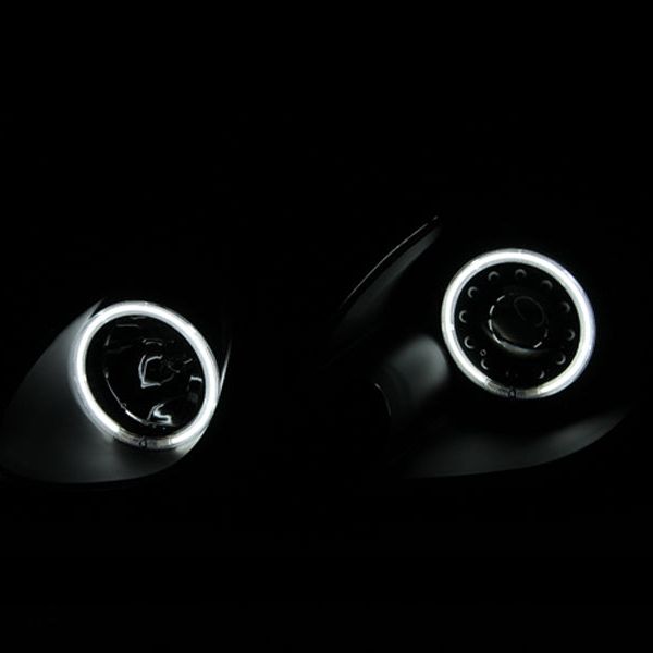 ANZO 121144 - ANZ121144 - ANZO 1998-2005 Lexus Gs300 Projector Headlights w/ Halo Black - Shipped in Europe - Tuningsupply.com