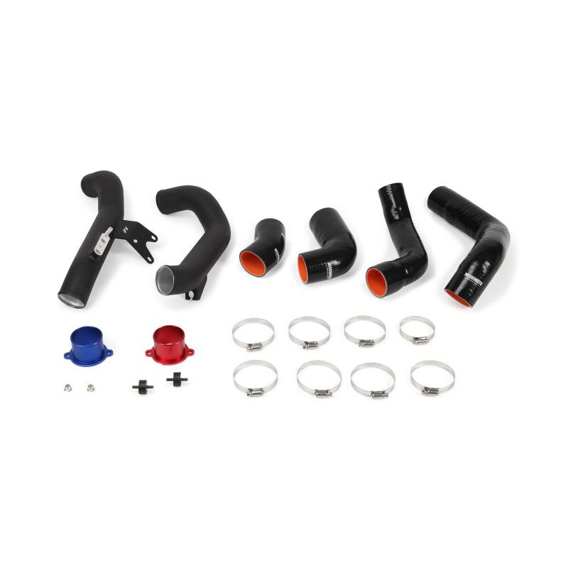 Mishimoto MMICP-CIV-16KWBK - MISMMICP-CIV-16KWBK - Mishimoto 2016+ Honda Civic 1.5T/Si Performance Intercooler Pipe Kit- Wrinkle Black - Shipped in Europe - Tuningsupply.com