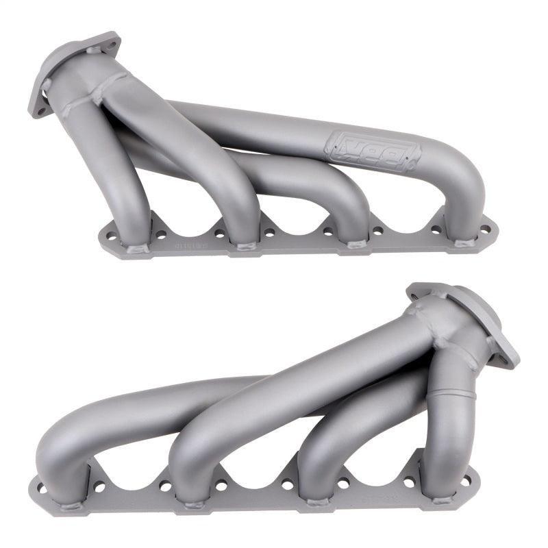 BBK 1511 - BBK1511 - BBK 79-93 Mustang 351 Swap Shorty Unequal Length Exhaust Headers - 1-5/8 Titanium Ceramic - Shipped in Europe - Tuningsupply.com