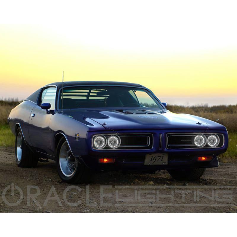 ORACLE Lighting 6904-001 - ORL6904-001 - Oracle Pre-Installed Lights 5.75 IN. Sealed Beam - White Halo - Shipped in Europe - Tuningsupply.com