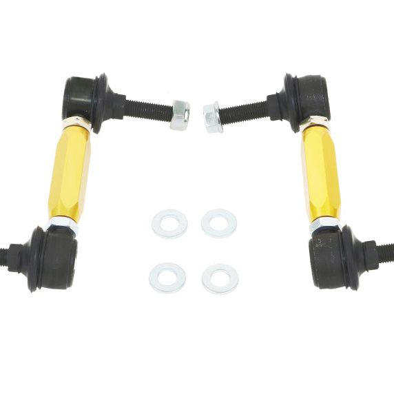 Whiteline KLC140-115 - WHLKLC140-115 - Whiteline Universal Swaybar Link Kit-Heavy Duty Adj Steel Ball w/ 10mm Ball Stud - Shipped in Europe - Tuningsupply.com