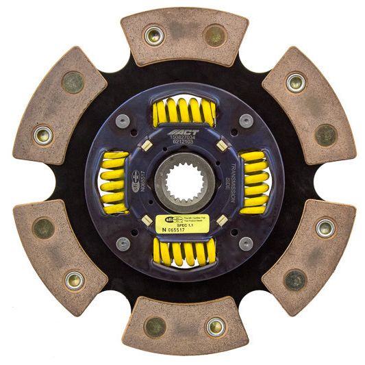 ACT 6212103 - ACT6212103 - ACT 2007 Lotus Exige 6 Pad Sprung Race Disc - Shipped in Europe - Tuningsupply.com