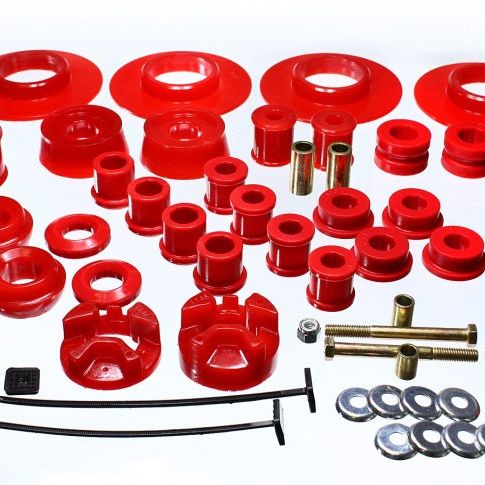 Energy Suspension 5.18108R - ENG5.18108R - Energy Suspension 01-05 Chrysler PT Cruiser FWD Red Hyper-flex Master Bushing Set - Shipped in Europe - Tuningsupply.com