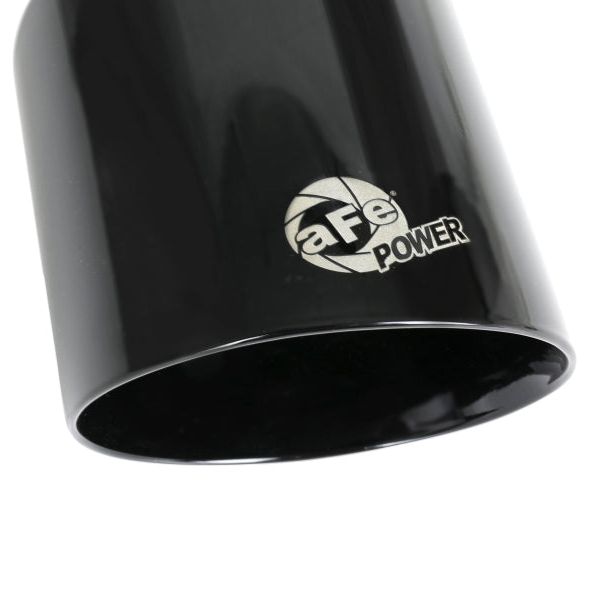 aFe 49C32068-B - AFE49C32068-B - aFe MACH Force-XP 4-1/2in Black OE Replacement Exhaust Tips - 15-19 Dodge Charger/Hellcat - Shipped in Europe - Tuningsupply.com