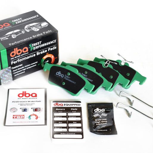 DBA DB1521SP - DBADB1521SP - DBA 03-06 EVO / 04-09 STi / 03-07 350Z Track Edition/G35 w/ Brembo SP500 Rear Brake Pads - Shipped in Europe - Tuningsupply.com