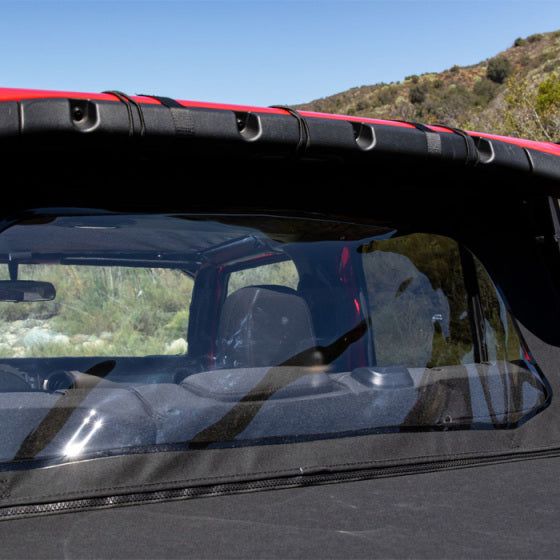 Rampage 990037 - RAM990037 - Rampage 2018-2019 Jeep Wrangler(JL) Unlimited Sport 4-Door Wind Breaker - Black - Shipped in Europe - Tuningsupply.com