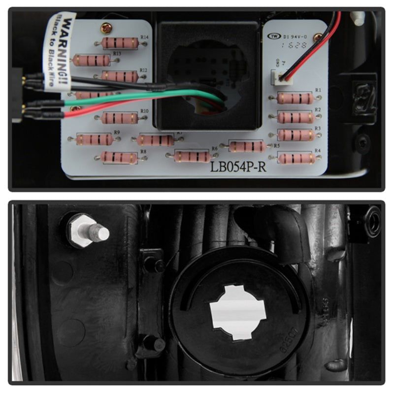 SPYDER 5083296 - SPY5083296 - Spyder 08-16 Ford Super Duty LED Tail Lights Black Smoke ALT-YD-FS07-LED-BSM - Shipped in Europe - Tuningsupply.com