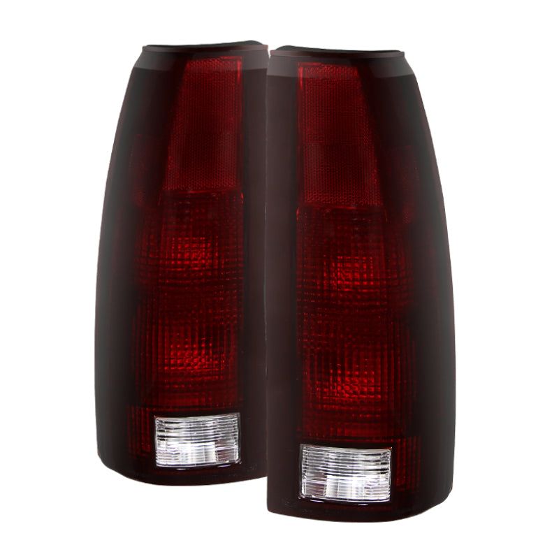 SPYDER 9028786 - SPY9028786 - xTune Chevy/GMC C1500/C2500/C3500 88-01 OEM Style Tail Light - Red Smoked ALT-JH-CCK88-OE-RSM - Shipped in Europe - Tuningsupply.com