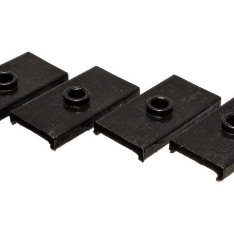 Energy Suspension 10.6102G - ENG10.6102G - Energy Suspension 62-80 MG MGB Black Rear Leaf Spring Pad Set - Shipped in Europe - Tuningsupply.com