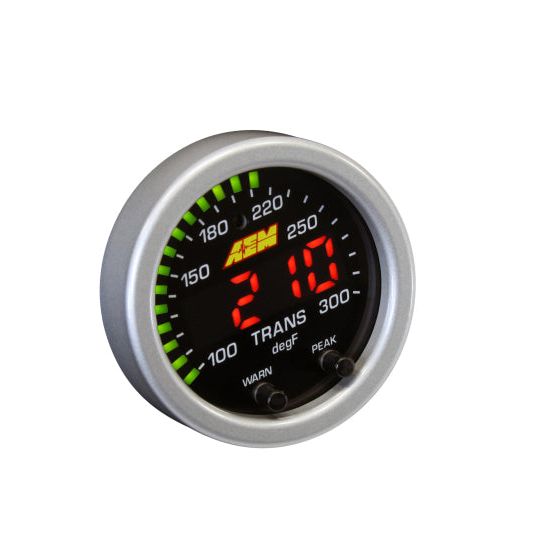 AEM 30-0302 - AEM30-0302 - AEM X-Series Temperature 100-300F Gauge Kit (ONLY Black Bezel and Water Temp. Faceplate) - Shipped in Europe - Tuningsupply.com