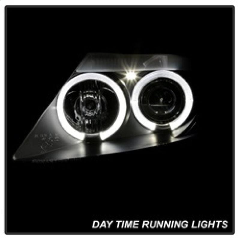 SPYDER 5029676 - SPY5029676 - Spyder BMW Z4 03-08 Projector Headlights Xenon/HID Model Only - LED Halo Black PRO-YD-BMWZ403-HID-BK - Shipped in Europe - Tuningsupply.com