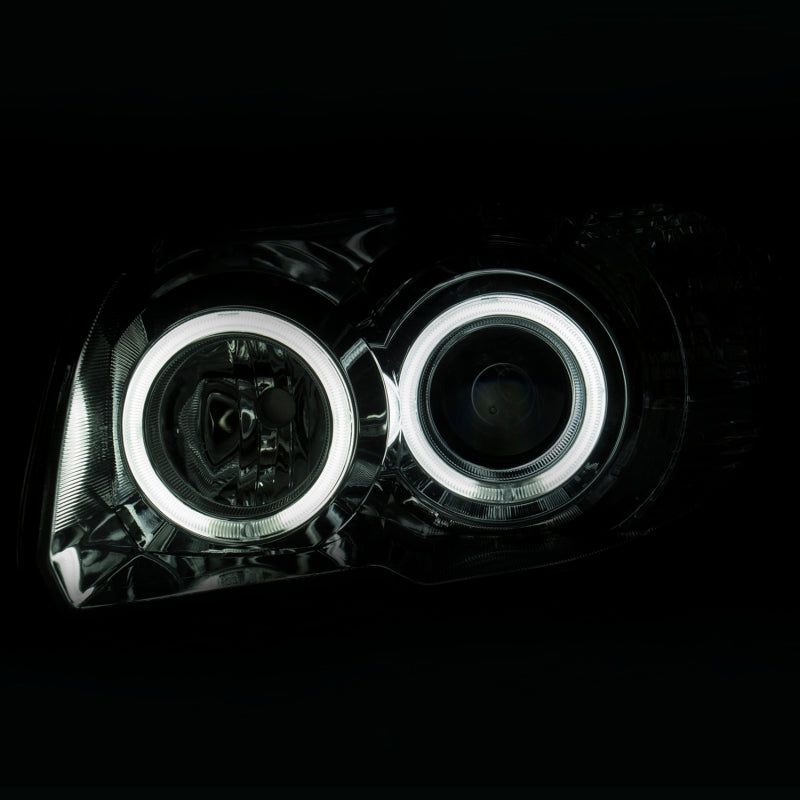 ANZO 111321 - ANZ111321 - ANZO 2006-2009 Toyota 4Runner Projector Headlights w/ Halo Chrome - Shipped in Europe - Tuningsupply.com