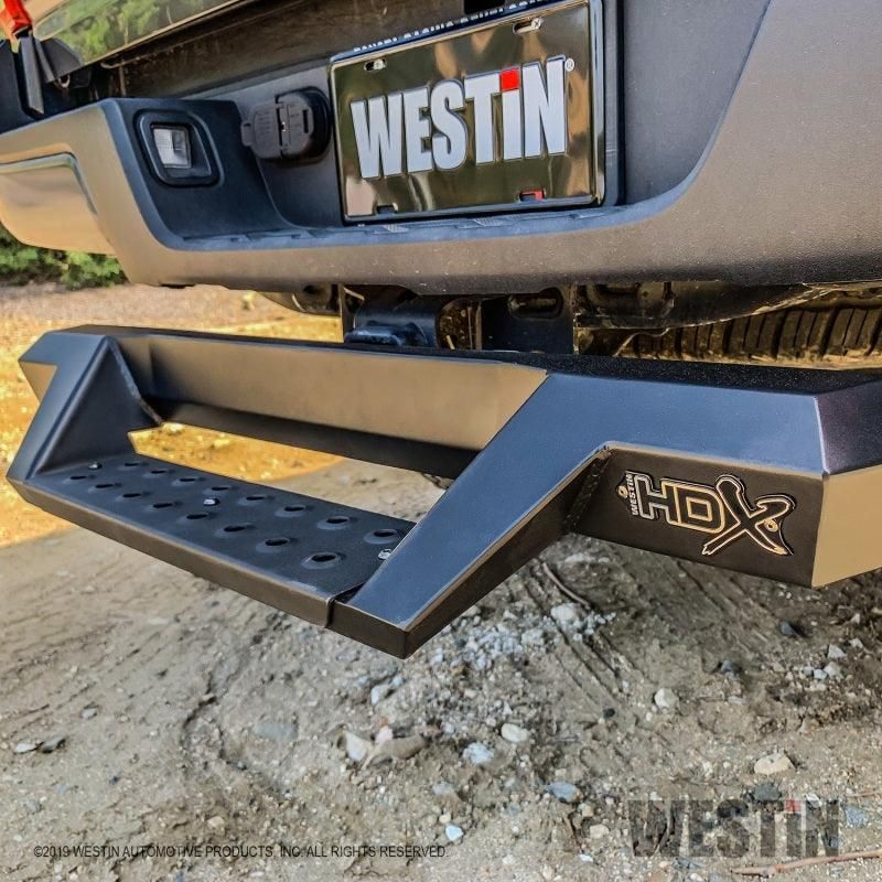 Westin 56-10015 - WES56-10015 - Westin HDX Drop Hitch Step 34in Step 2in Receiver - Textured Black - Shipped in Europe - Tuningsupply.com