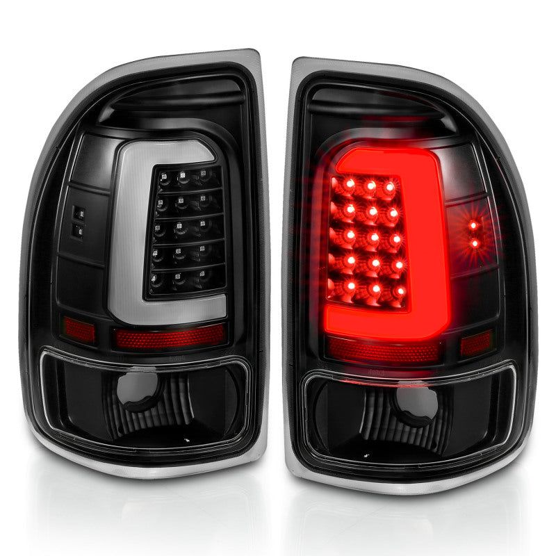 ANZO 311347 - ANZ311347 - ANZO 1997-2004 Dodge Dakota LED Taillights Black Housing Clear Lens Pair - Shipped in Europe - Tuningsupply.com