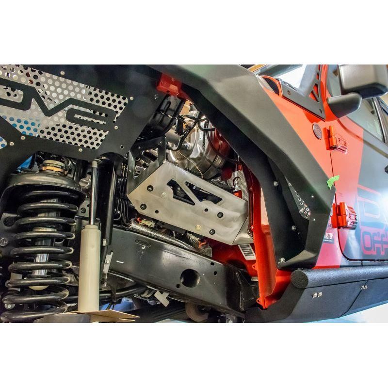 DV8 Offroad CMJL-01 - DVECMJL-01 - DV8 Offroad 2018+ Jeep JL / JT Engine Bay Compressor Mount - Shipped in Europe - Tuningsupply.com