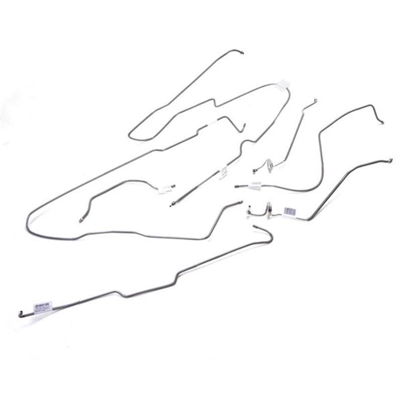 OMIX 16737.44 - OMI16737.44 - Omix Full Brake Line Set 81-86 Jeep CJ7 - Shipped in Europe - Tuningsupply.com