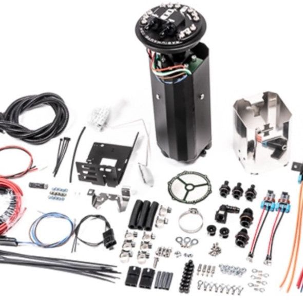 Radium Engineering 20-0740-00 - RAD20-0740-00 - Radium Nissan R32 GT-R Fuel Hanger Surge Tank Walbro or AEM 50-1200 - Pumps Not Included - Shipped in Europe - Tuningsupply.com