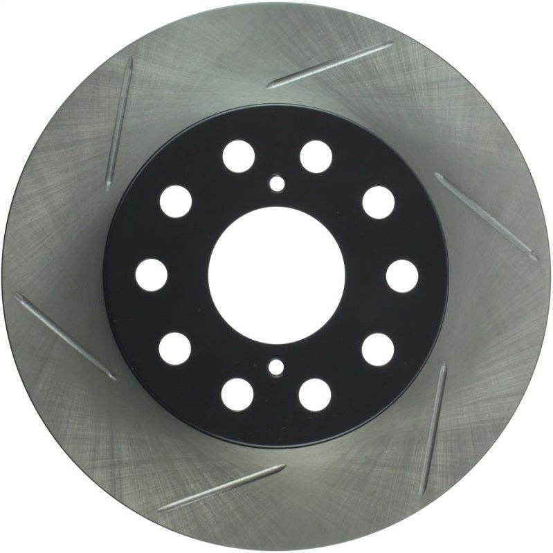 Stoptech 126.44072SR - STO126.44072SR - StopTech Power Slot 1/90-95 Toyota MR2 Rear Right SportStop Slotted Rotor - Shipped in Europe - Tuningsupply.com