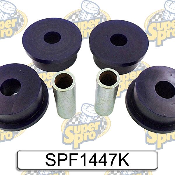 Superpro SPF1447K - SPRSPF1447K - SuperPro 1982 Toyota Celica Supra Rear Subframe Forward Mount Bushing Set - Shipped in Europe - Tuningsupply.com