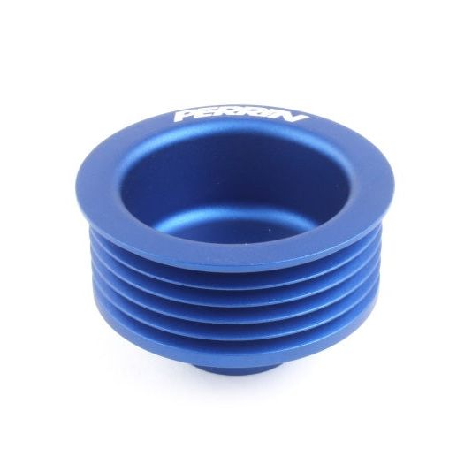 Perrin Performance PSP-ENG-119BL - PERPSP-ENG-119BL - PERRIN 06-14 Subaru WRX / 07-21 STI / 06-13 Forester Lightweight Alternator Pulley - Blue - Shipped in Europe - Tuningsupply.com