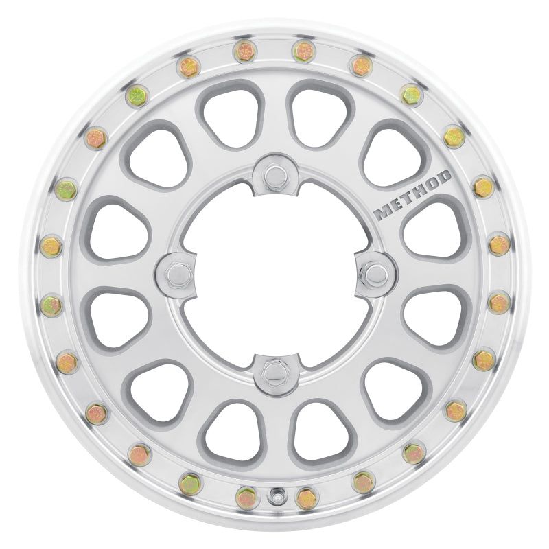 Method Wheels MR40155047346B2 - MRWMR40155047346B2 - Method MR401-R UTV Beadlock 15x5 / 5+0/43mm Offset / 4x136 / 106mm CB Machined - Raw Wheel - Shipped in Europe - Tuningsupply.com