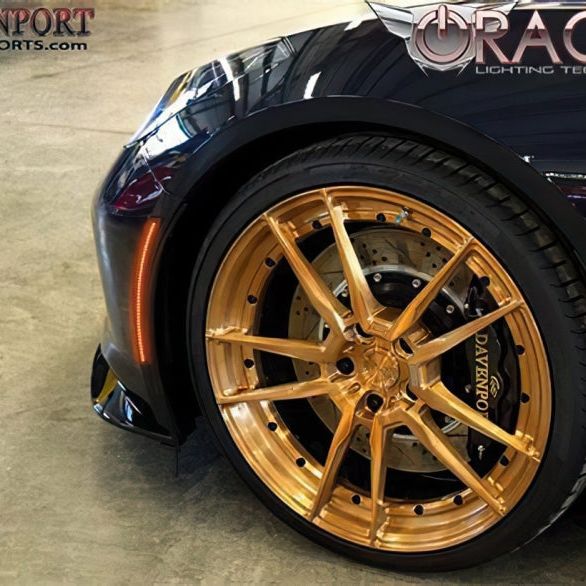 ORACLE Lighting 2392-020 - ORL2392-020 - Oracle Chevrolet Corvette C7 Concept Sidemarker Set - Tinted - No Paint - Shipped in Europe - Tuningsupply.com