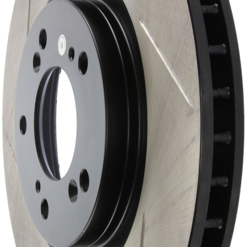 Stoptech 126.40048SR - STO126.40048SR - StopTech Power Slot SportStop 00-06 Honda S2000 Slotted Front Right Rotor - Shipped in Europe - Tuningsupply.com