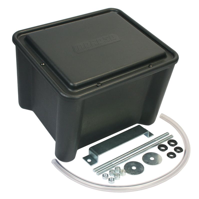 Moroso 74051 - MOR74051 - Moroso Sealed Battery Box Black w/Mounting Hardware - Black - Shipped in Europe - Tuningsupply.com