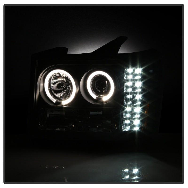 SPYDER 5010605 - SPY5010605 - Spyder GMC Sierra 1500/GMC Sierra Denali 08-13 Projector LED Halo- LED Blk PRO-YD-GS07-HL-BK - Shipped in Europe - Tuningsupply.com