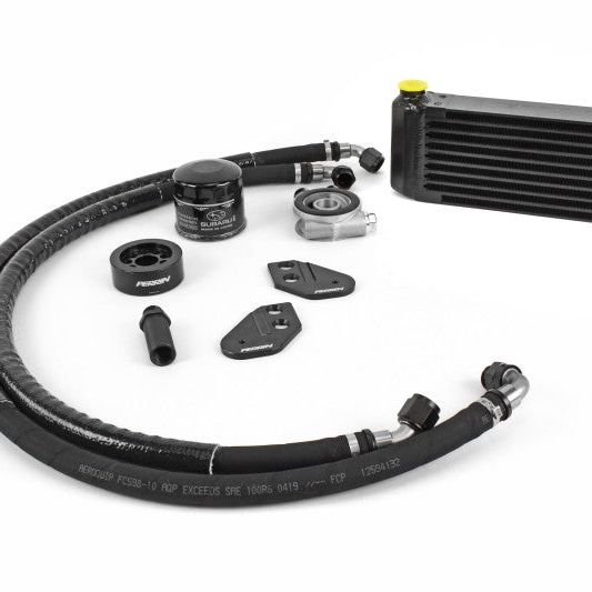 Perrin Performance PSP-OIL-113 - PERPSP-OIL-113 - PERRIN 13-20 Subaru BRZ / Scion FR-S / Toyota 86 Engine Oil Cooler Full Kit - Shipped in Europe - Tuningsupply.com